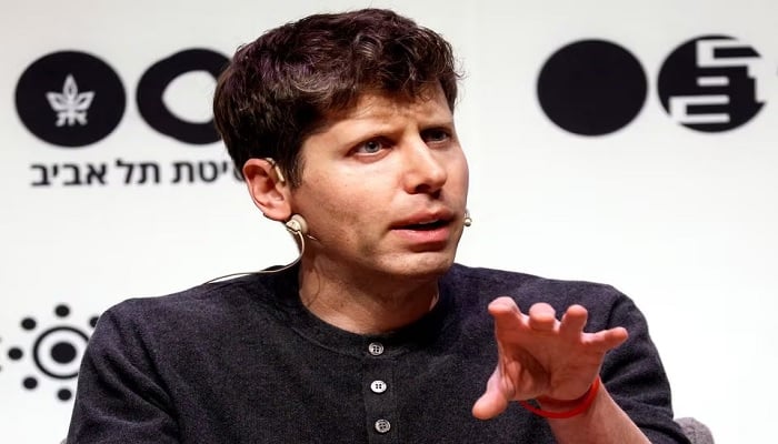 The image shows OpenAIs CEO Sam Altman. — Reuters