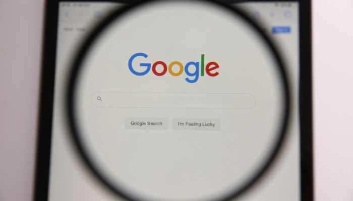 A representational image of Googles home page. — Canva