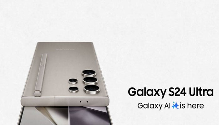 An undated image of Galaxy S24 Ultra. — X/@SamsungPH