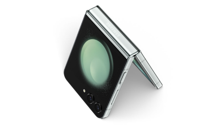An undated image of Samsung Galaxy Flip 5. — Samsung