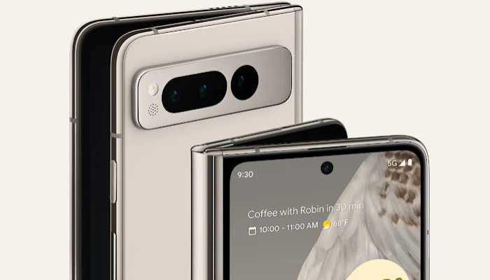 An undated image of Google Pixel Fold. — Google Store