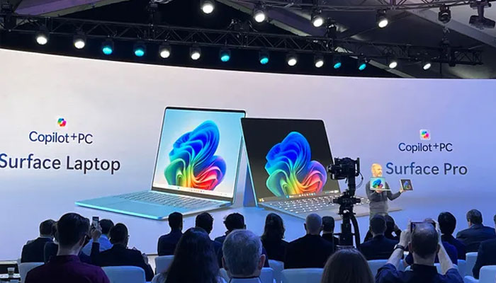 A screenshot from the secret press conference held a day before Microsoft Build 2024. — Future