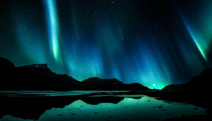 An undated image of northern lights. — Pexels