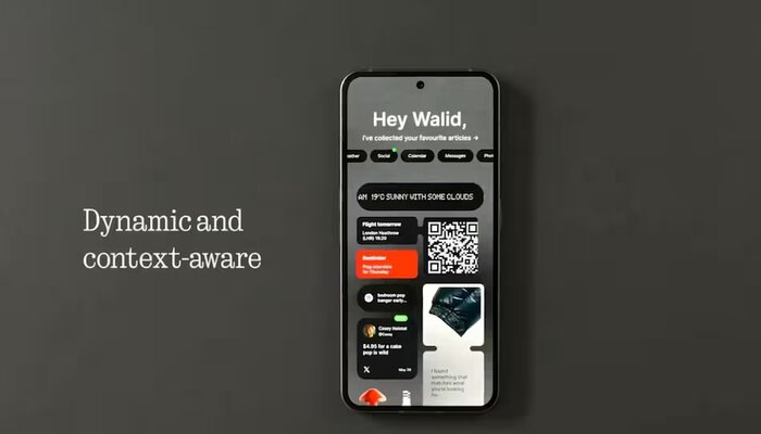 An undated image of Nothing Phone (3). — Nothing