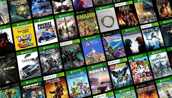 An undated image of Xbox 360 Games. — Xbox