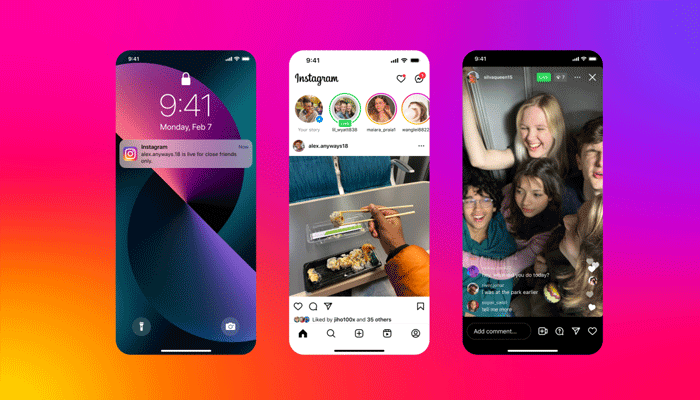 An undated image showing new feature representation. — Instagram