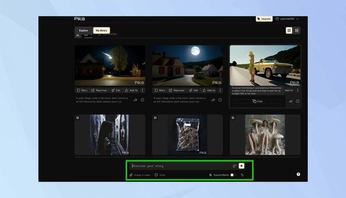Here’s how to create AI videos with Pika Labs