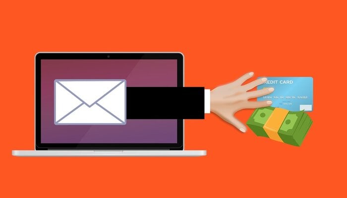 An undated image showing an email scam. — Pixabay