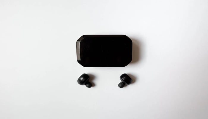 An undated image of earbuds. — Pexels