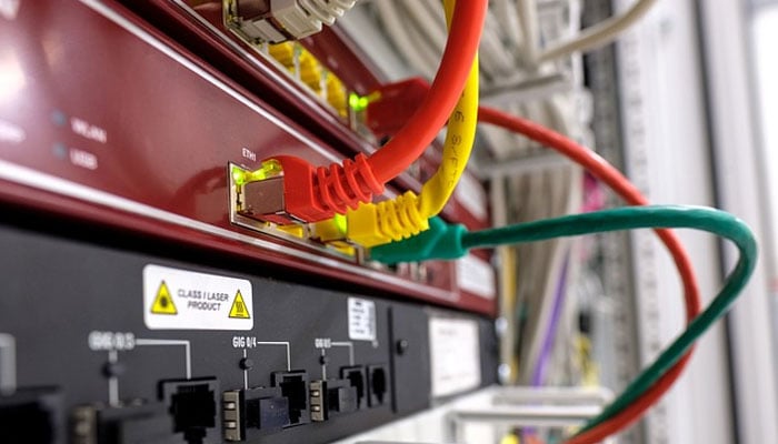 An undated image of internet cables. — Pixabay