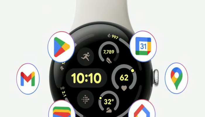 An image of Pixel Watch 3 taken on August 13 at Mountain View headquarters in California. — Screengrab via YouTube Made by Google channel