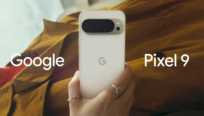 The image shows Pixel 9 Made displayed at Google event 2024 held on August 13 at Mountain View headquarters in California. — Screengrab via YouTube Made by Google channel