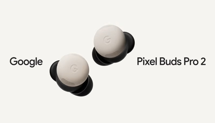 An undated image of Pixel Buds Pro 2. — Google