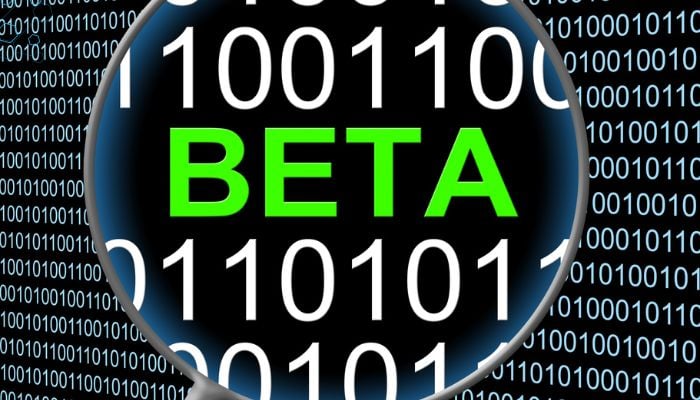 A representational image showcasing beta. — Canva