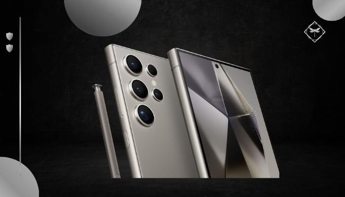 An undated image of Galaxy S24 Ultra. — Samsung/ Canva