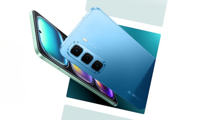 An undated image of nfinix Hot 50 5G. — Infinix