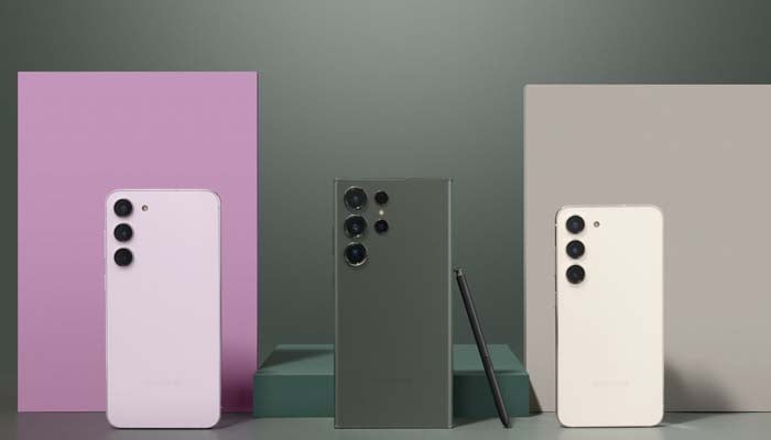 An undated image showing Samsung Galaxy S23 series. — Samsung Newsroom