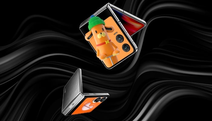 An undated image of Infinix Zero Flip. — Infinix/Canva