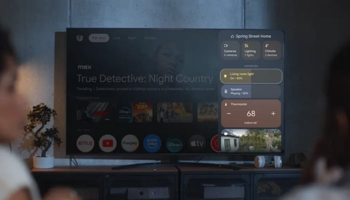 An undated image of Google TV. — The Keyword