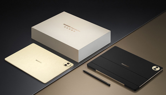 An undated image of Huawei MatePad Pro 12.2 Gold Collector’s Edition. — Huawei