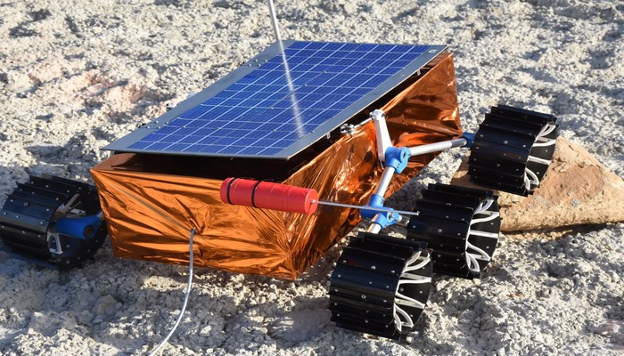 An undated image of SUPARCO rover. — Supplied