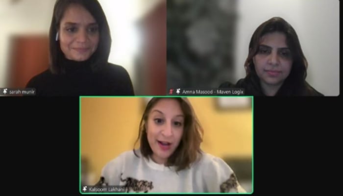 A screengrab of live webinar Pakistan Startup Ecosystem Report 2024. — ScreenshotlinkedIn/@Paklaunch