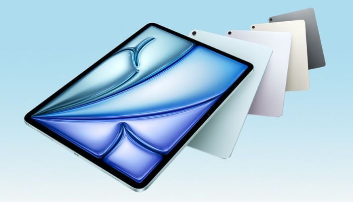 An undated image of M3-powered iPad Air 2025. — Apple