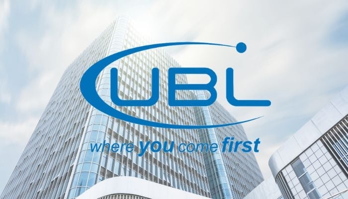 An undated image a building and UBL logo. — Canva