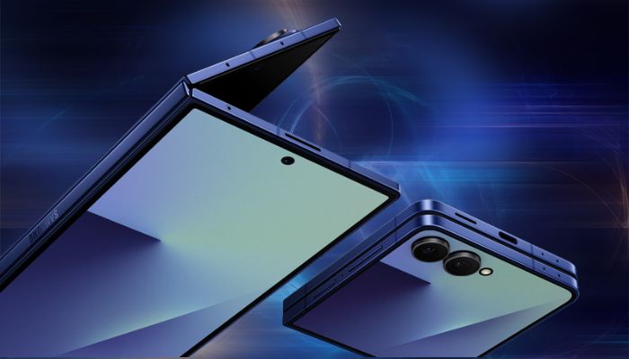 An undated image of Samsung Galaxy Z Flip 7 and Samsung Galaxy Z Fold 7. — Samsung/Canva