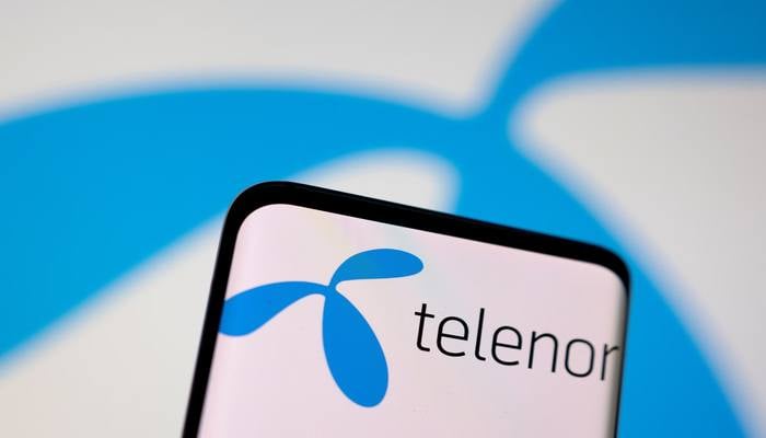 Telenor logo is seen displayed in this illustration taken, May 3, 2022. — Reuters