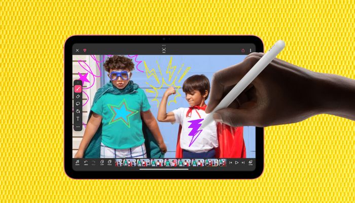 An undated image of iPad 11-inch (A16). — Apple/Canva