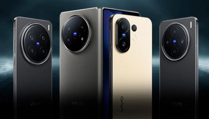 An undated image of Vivo X series smartphones. — Vivo