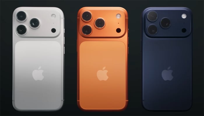 An undated image of Apple iPhone 17 Pro Max. — Apple