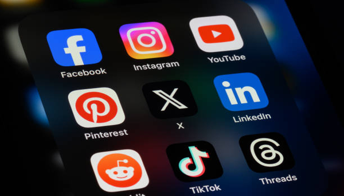 An undated images of social media platforms. — iStock