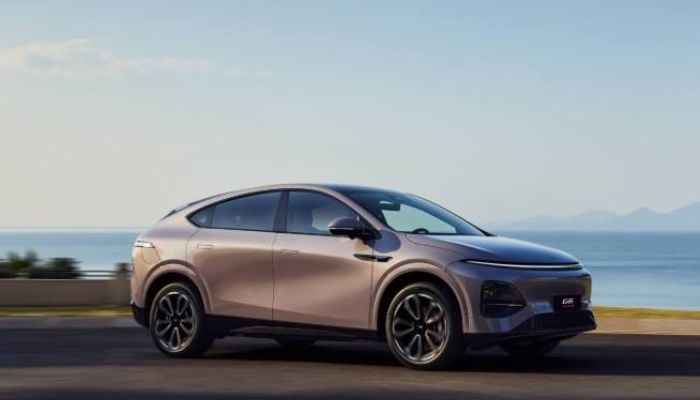 An undated image of XPENG G6. — XPENG