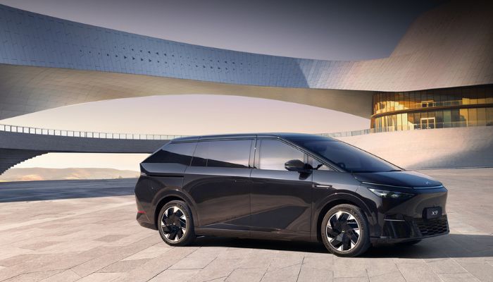 An undated image of XPENG X9 MPV. — XPENG