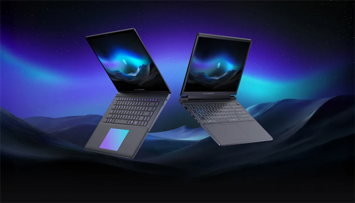 An undated image of ultra-slim Dell laptops. — Dell