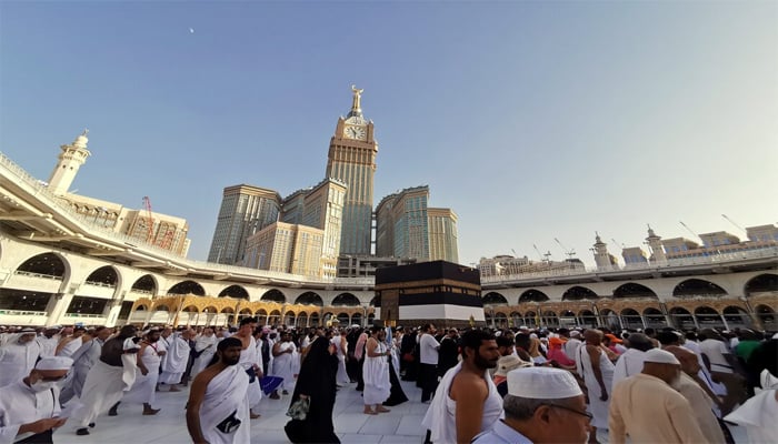 Muslims pray at Grand Mosque during the annual Hajj pilgrimage, in their holy city of Mecca, Saudi Arabia August 8, 2019. — Reuters