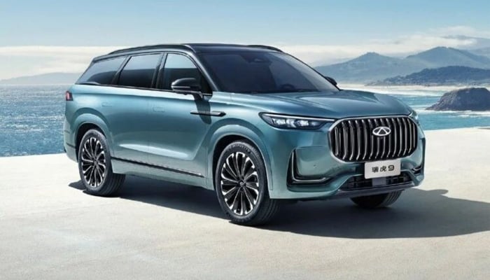 An undated image of Tiggo 9 PHEV. — Chery