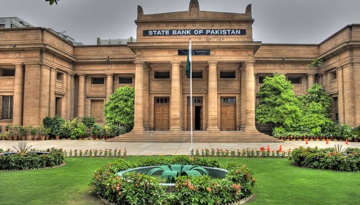 An undated image of the State Bank of Pakistan (SBP) building. — Facebook/@StateBankPakistan
