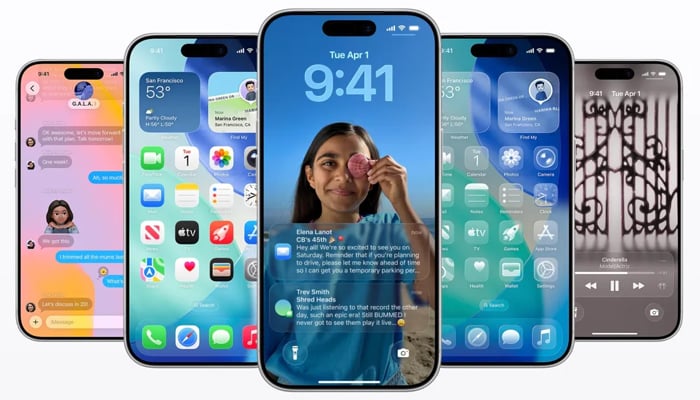 An undated image. — Apple