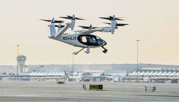 Dubai completes first crewed eVTOL air taxi test